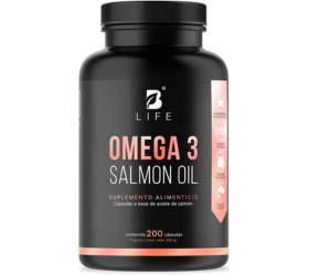 Omega 3 aceite puro salmón cápsulas